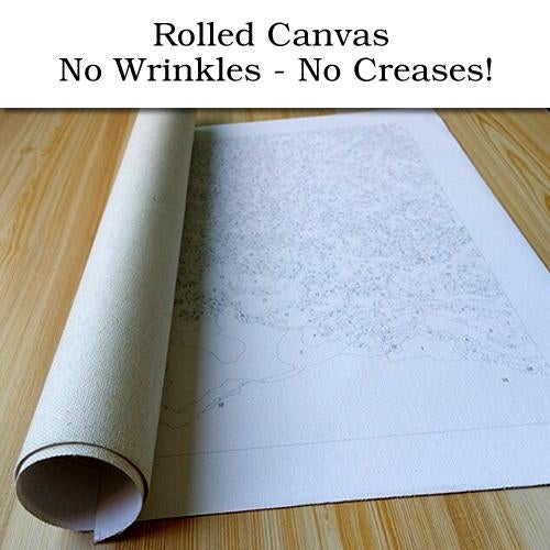Starry Night Sky Paint By Numbers Kit - 40x60 cm