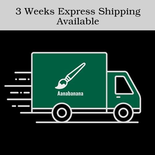 Truck Carrying Christmas Tree Paint By Numbers Kit