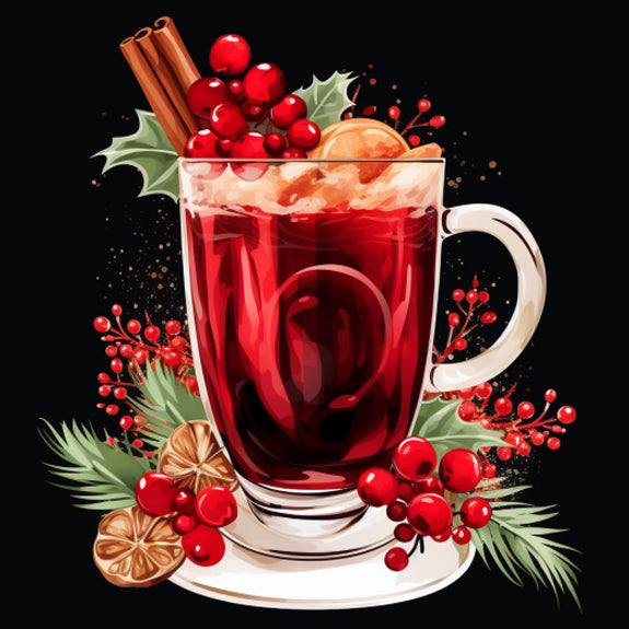 Christmas Drink Paint By Numbers Kit
