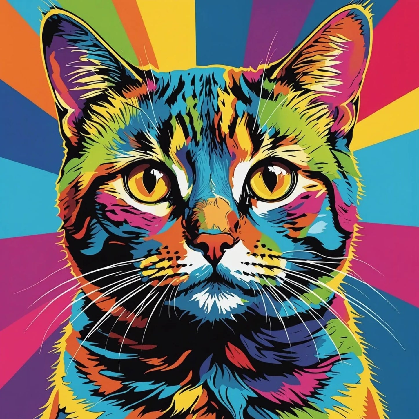Colorful Cat