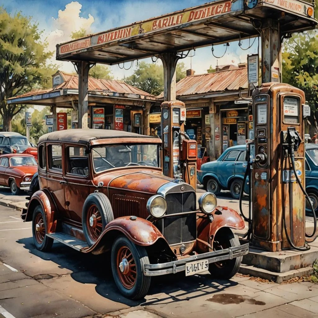 Nostalgic Car