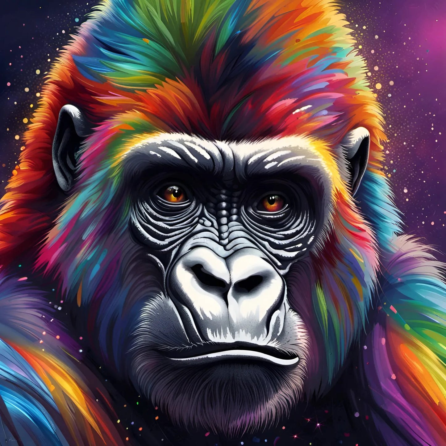 Colourful Gorilla