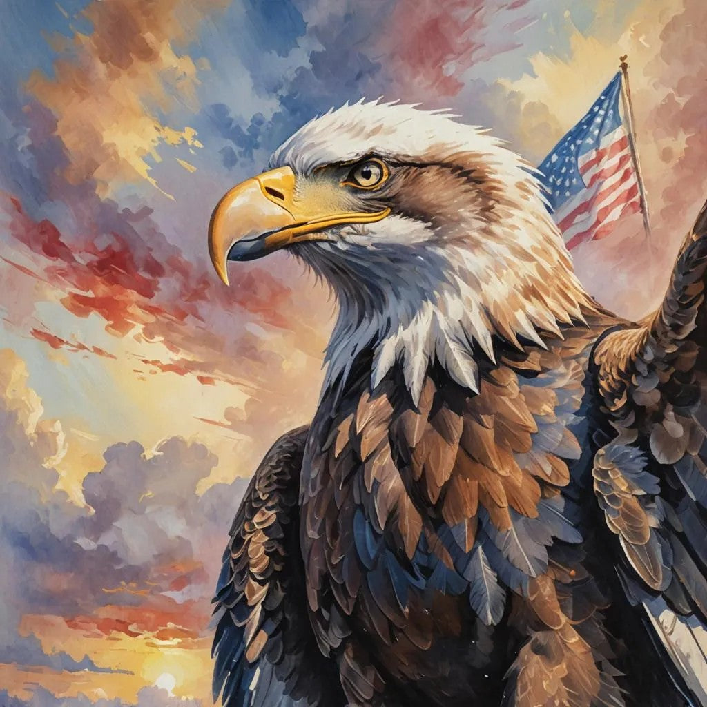 The American eagle is still strong