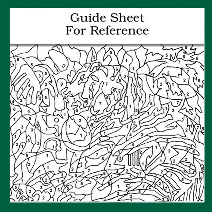 Naughty Racoons - Mini Paint by Numbers Kit