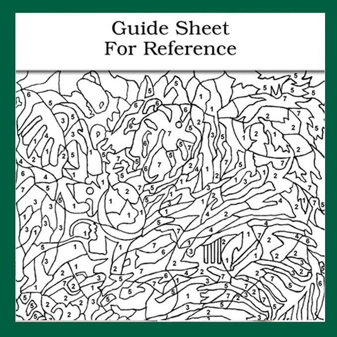 Beautiful Mermaid - Mini Paint by Numbers Kit