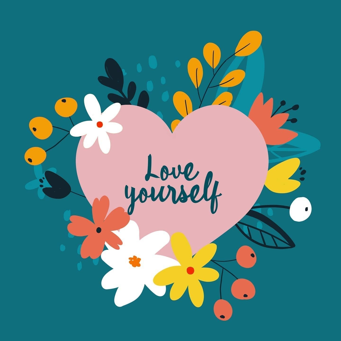 Love Yourself By Justyna Filipiak