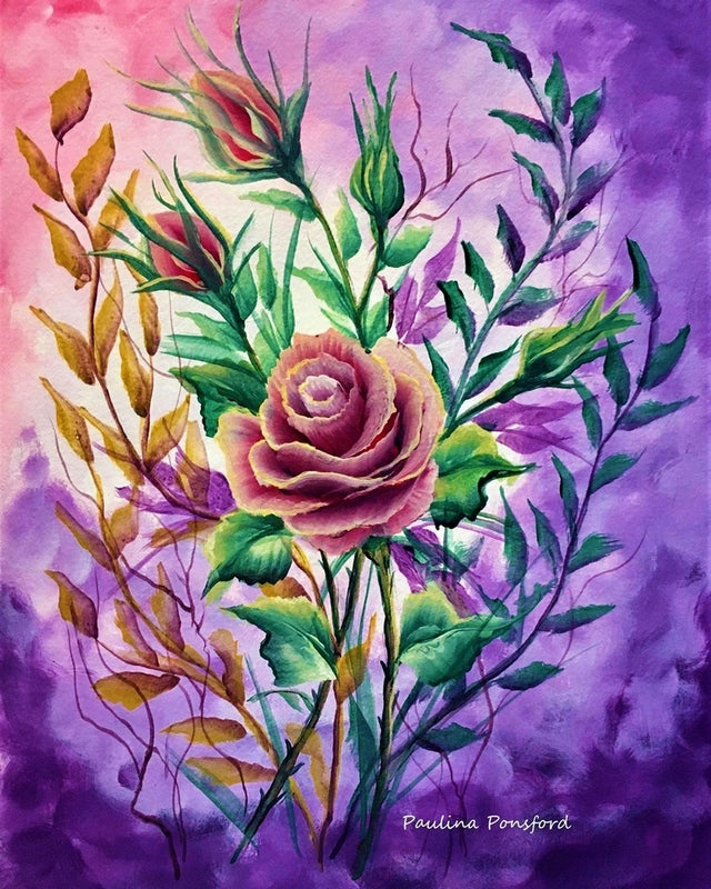 Valentine Rose By Paulina Ponsford