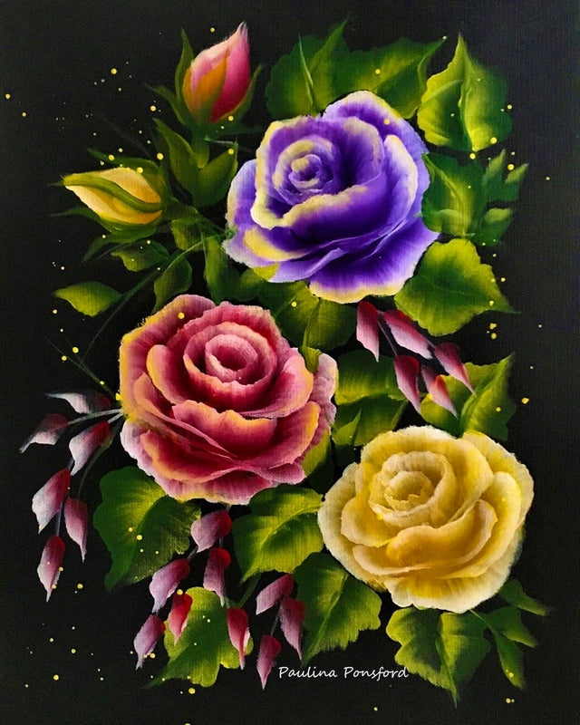 Colourful Bouquet By Paulina Ponsford