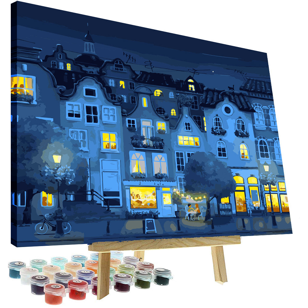 City At Night By Nina Podlesnyak (36 colors)