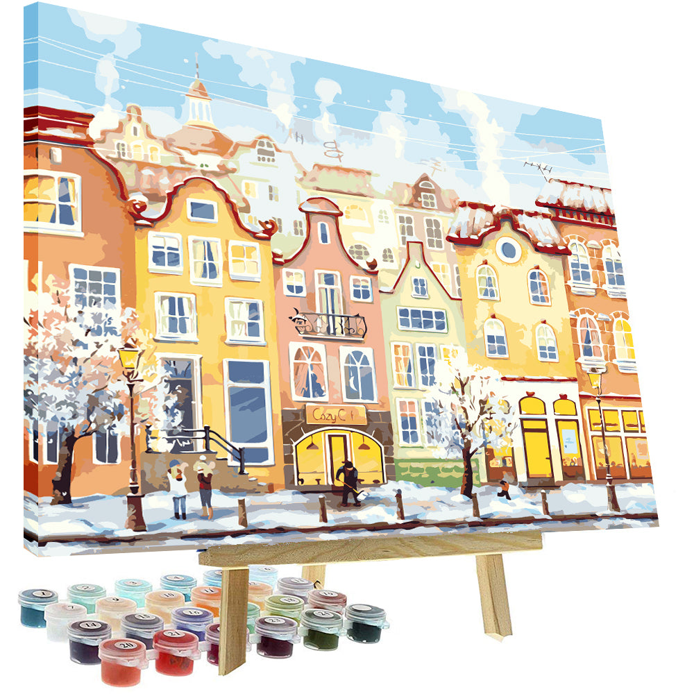 City In Winters By Nina Podlesnyak (36 colors)
