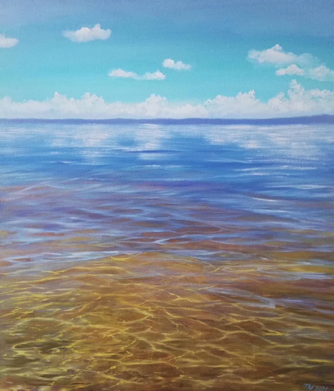 Among Water And Sky By Tamara Maslenik