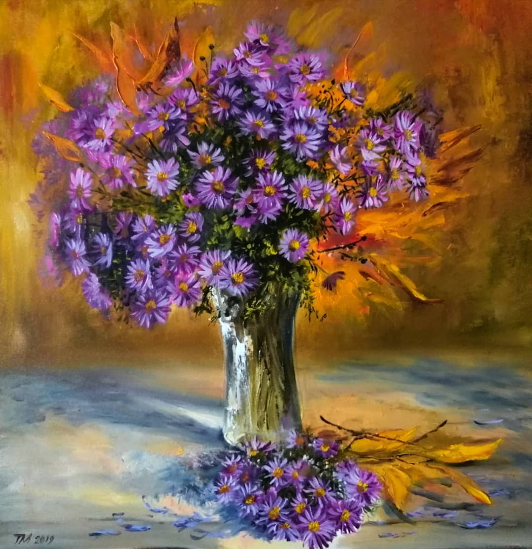 Autumn Flowers By Tamara Maslenik - 36 Colors