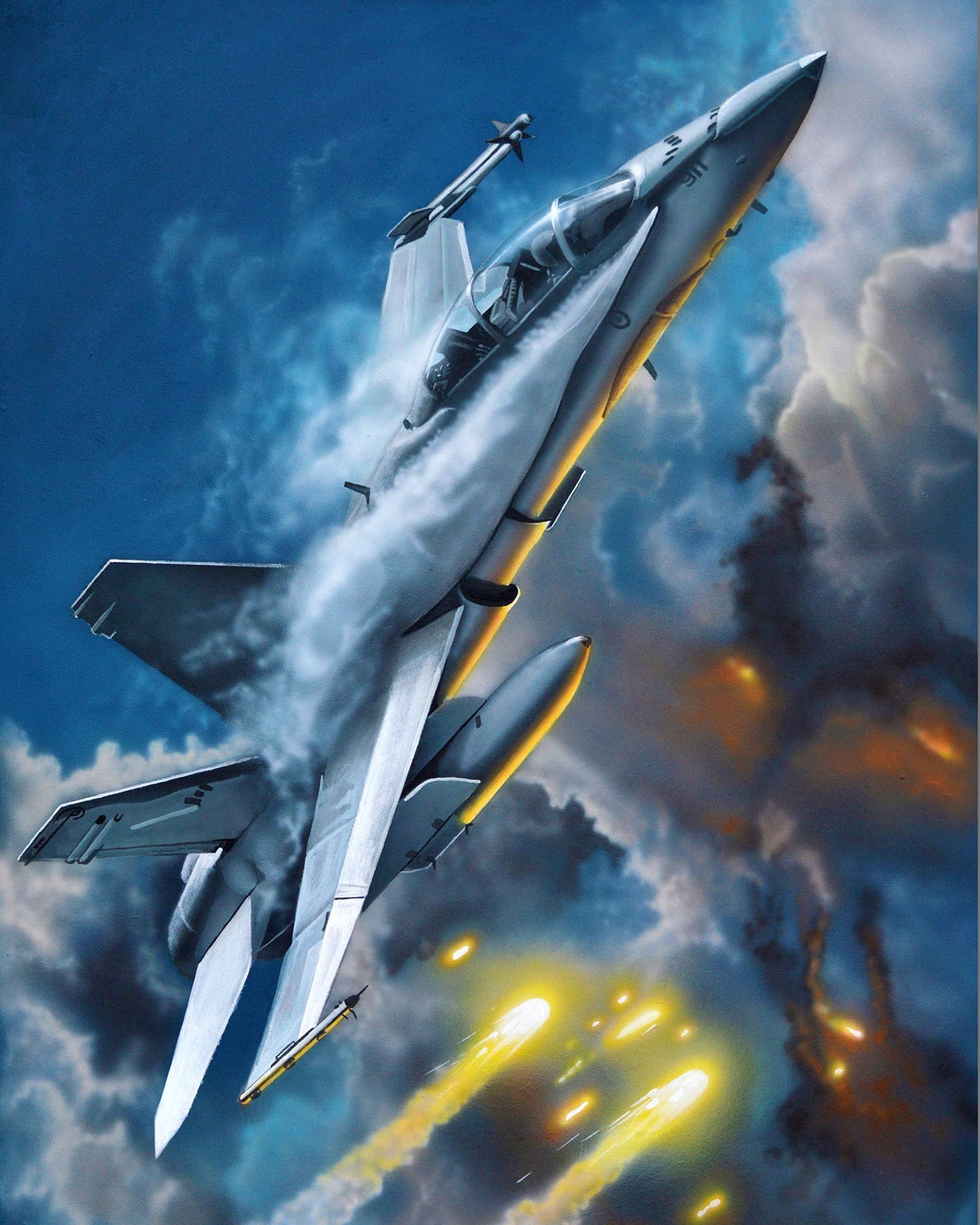 FA18 Hornet By Stanislav Atanasov