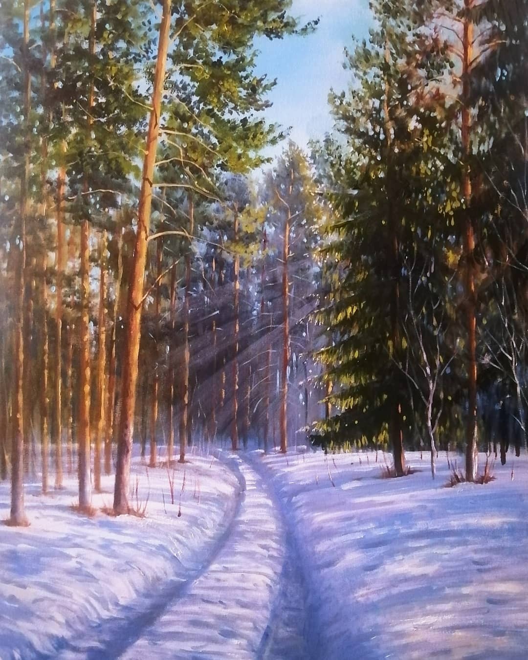 February Is Springing By Tamara Maslenik