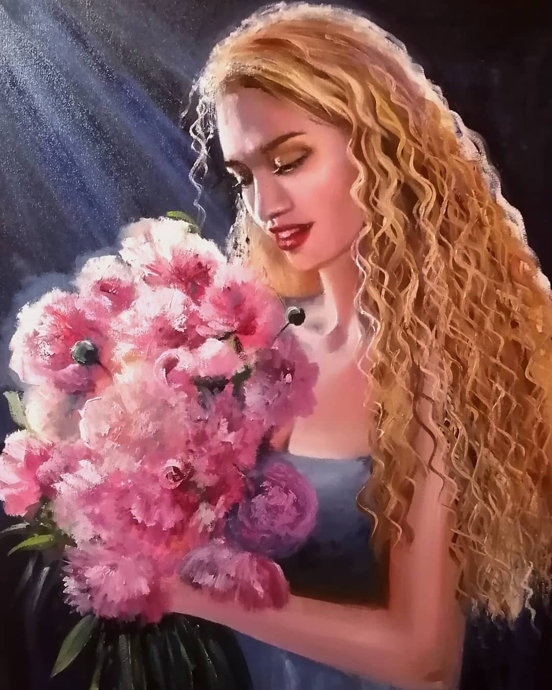 Midnight Flowers By Tamara Maslenik