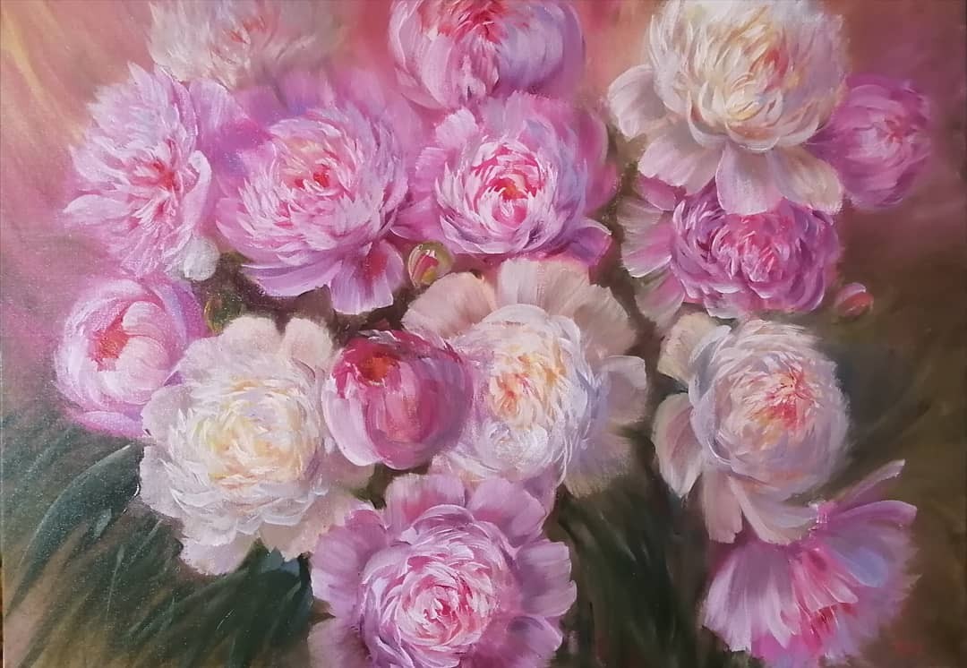 Peonies By Tamara Maslenik - 36 Colors