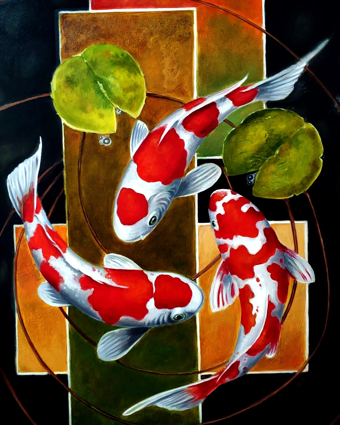 Koi Fish Pond