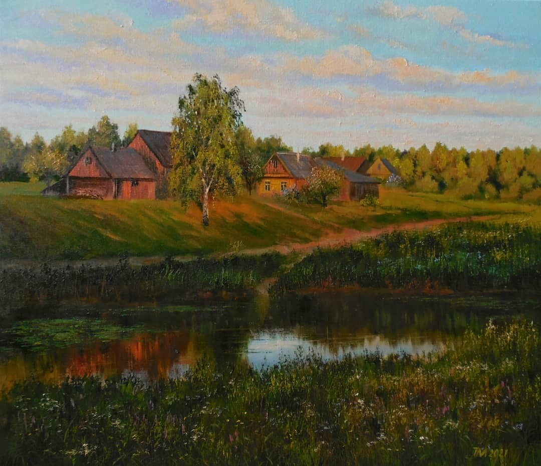 Warm Evening By Tamara Maslenik