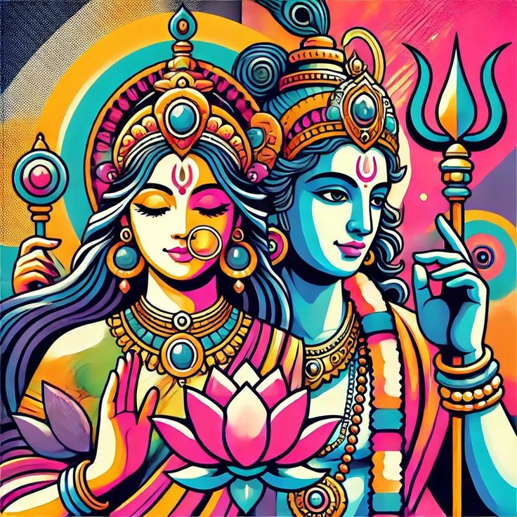 Shiv And Parvati
