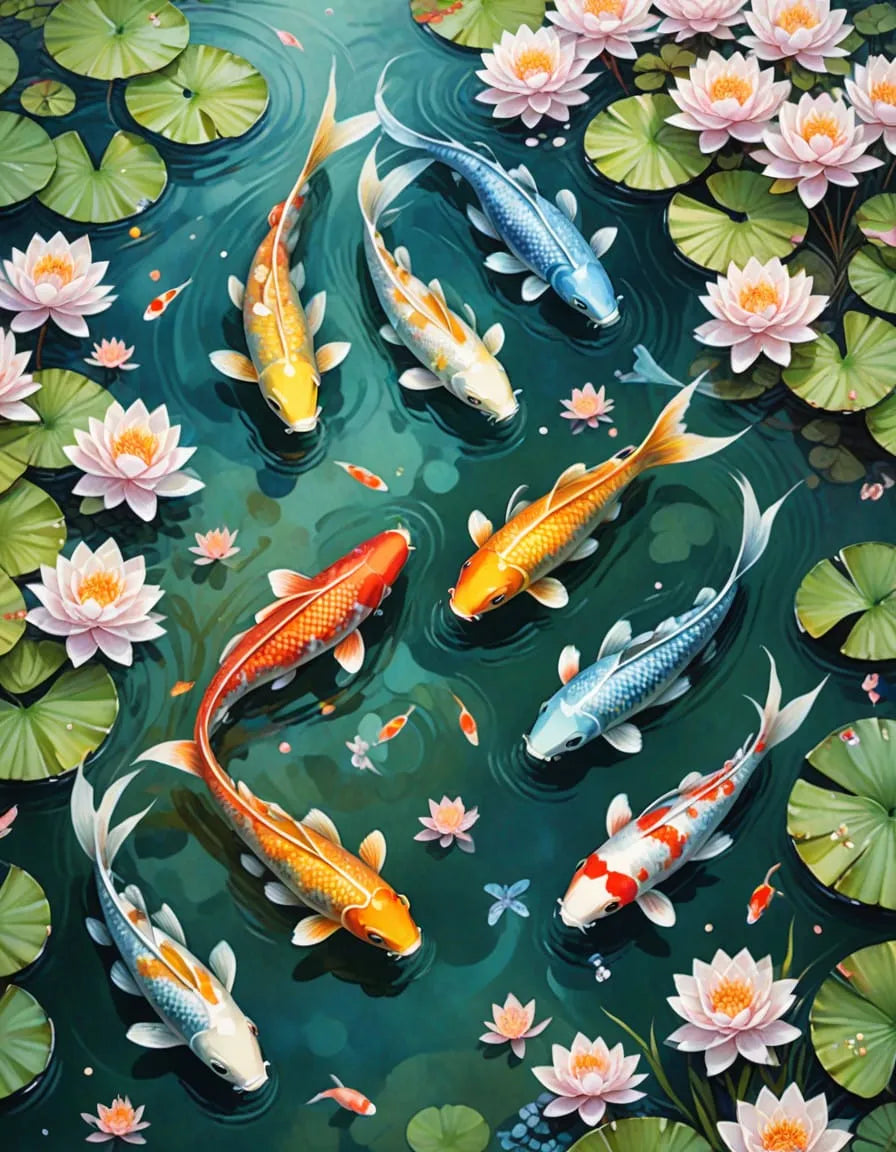 Koi Fish Pond