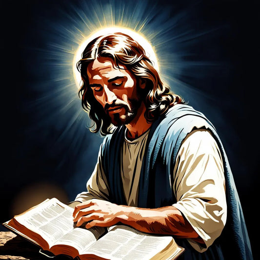 Jesus With Bible