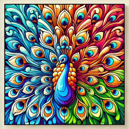 Colorful Peacock