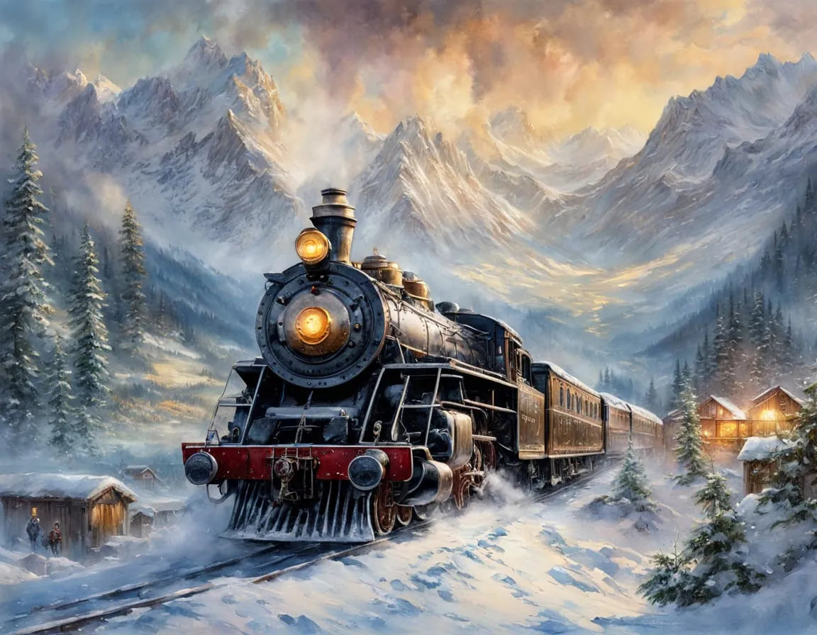Winter Bound Train