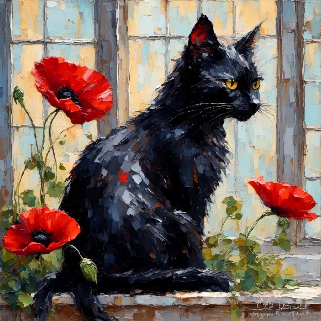 Ninja In The Poppies