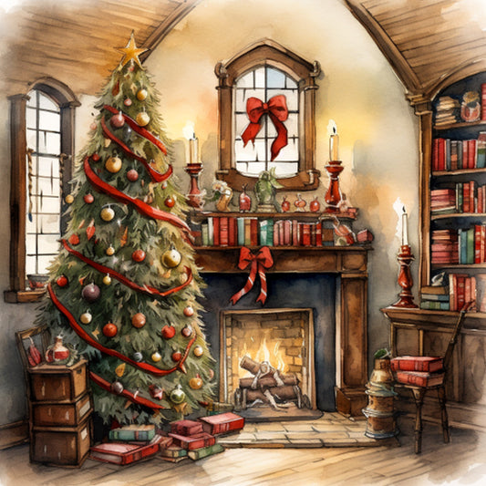 Christmas Decoration Paint By Numbers Kit