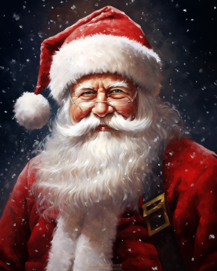 Santa At Christmas Paint By Numbers Kit