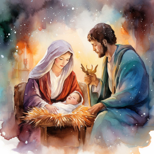 Nativity Christmas Paint By Numbers Kit