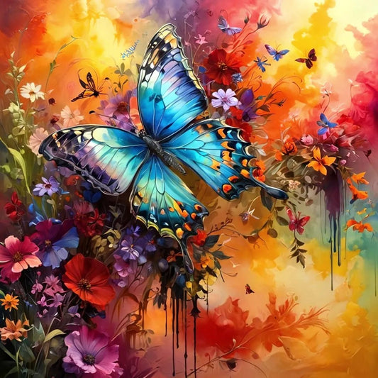 Big Blue Butterfly
