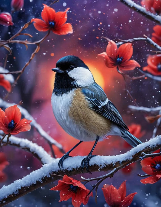 Black-capped chickadee