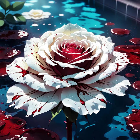 Blooded rose