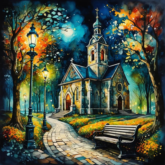Church at Night