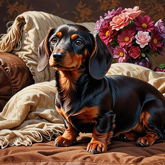 Dog On The Couch