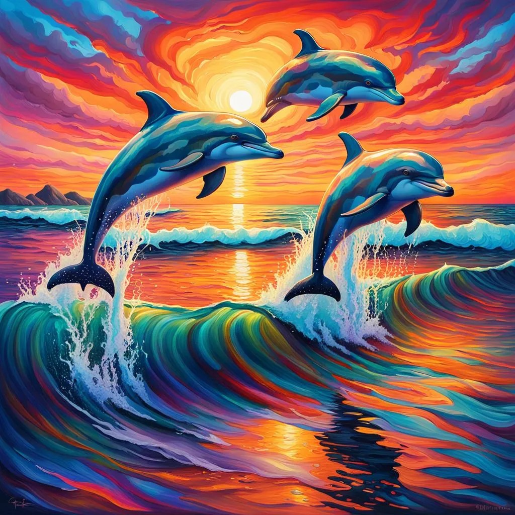 Happy Dolphins