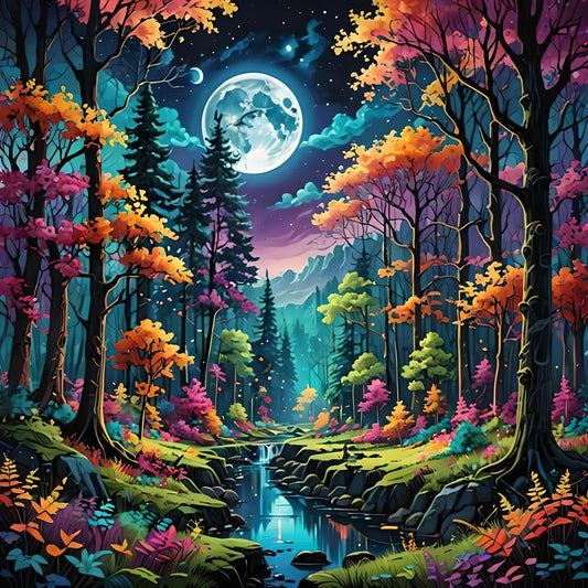 Moonlit Forest