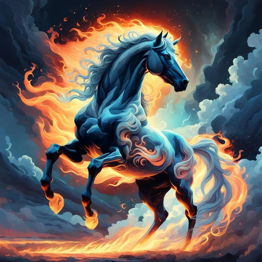 Mystical fire stallion