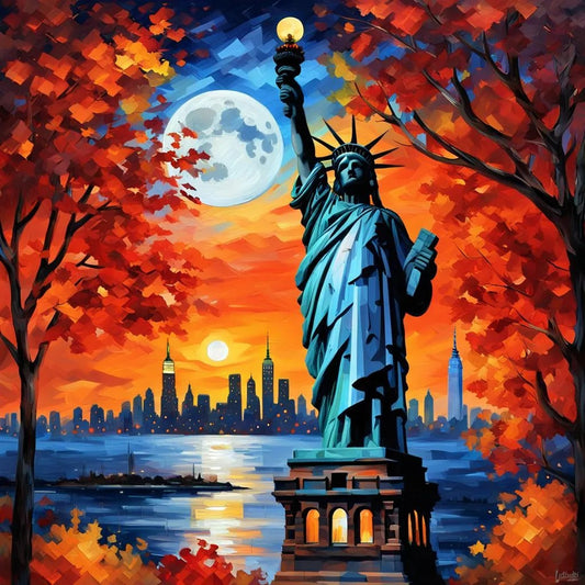 New York city skyline