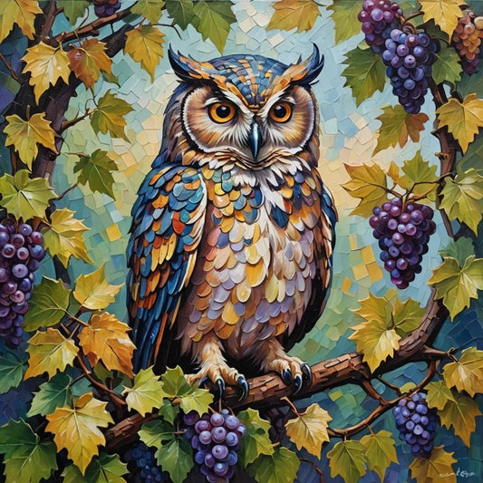 Owl And Grapes Wine