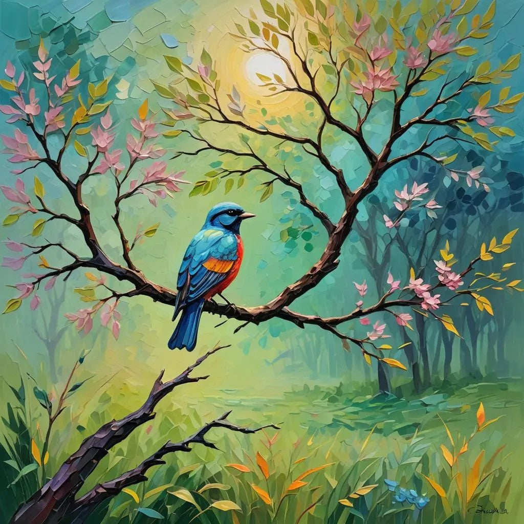 Spring Tree Bird