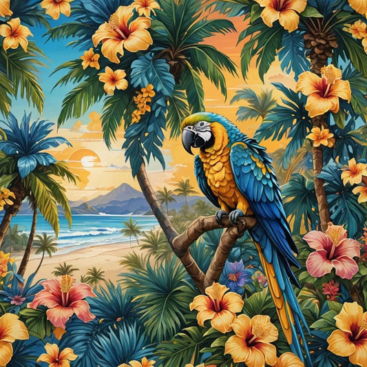 Sunset in Paradise