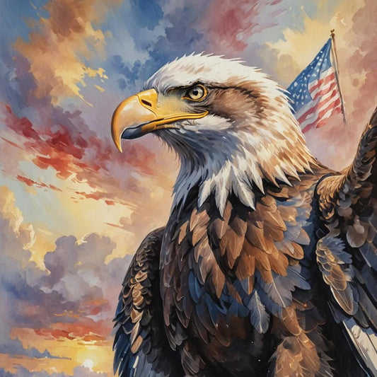 The American eagle is still strong
