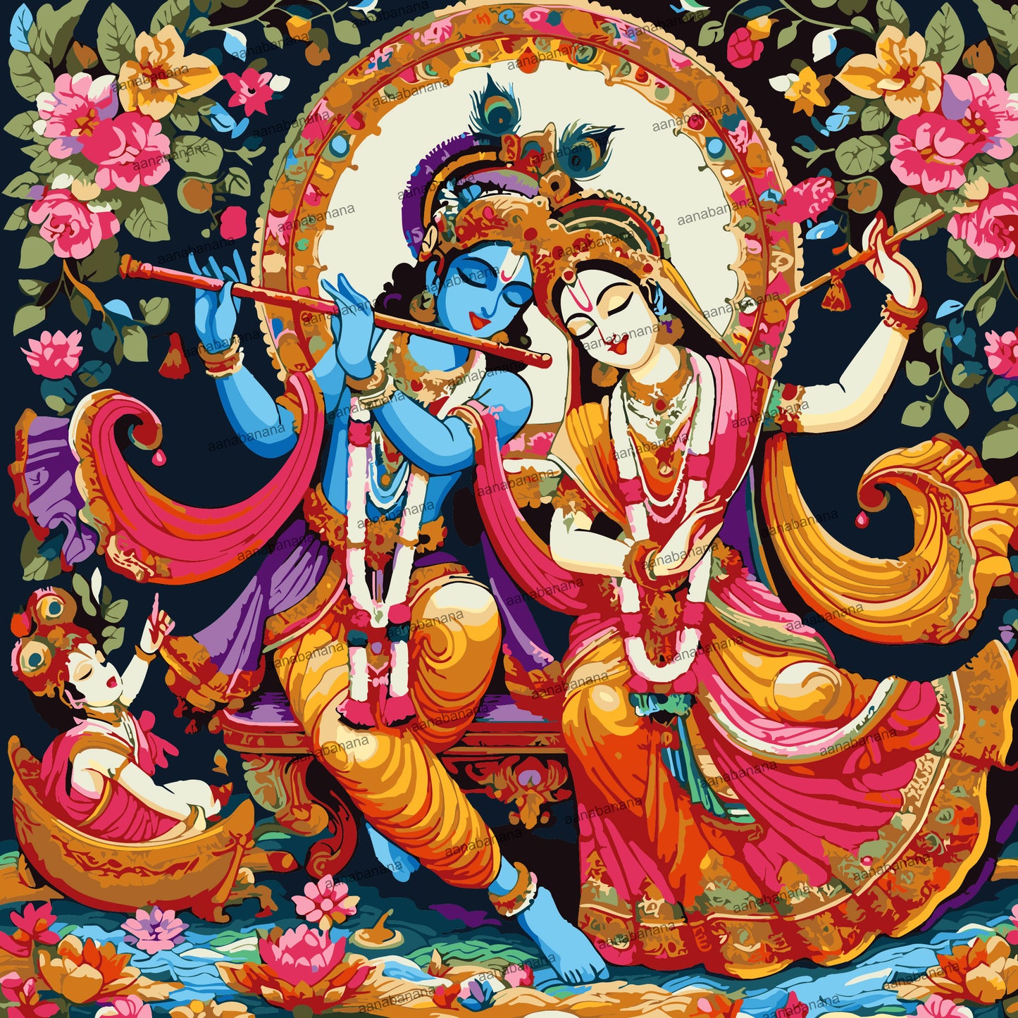 Krishna And Radha