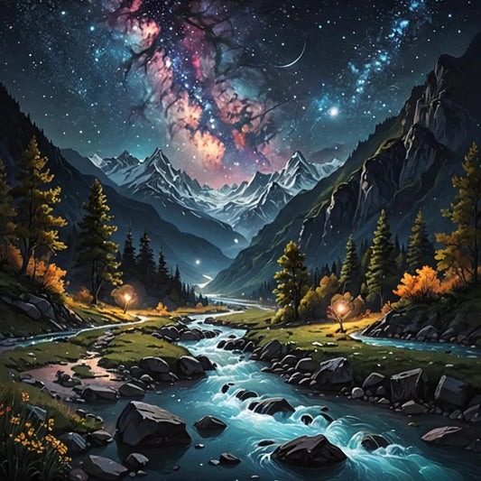 magical mountainside river