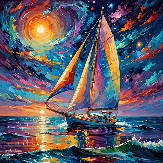 sailboat in the ocean