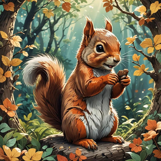 squirrel in the forest