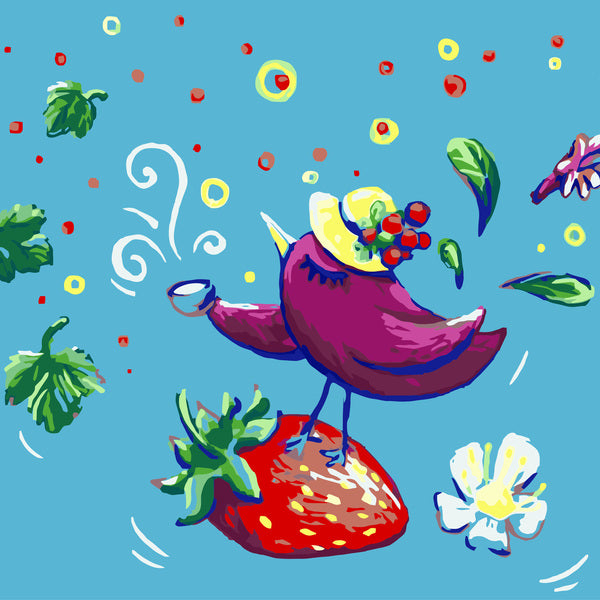 Singing Bird  - Mini Paint by Numbers Kit