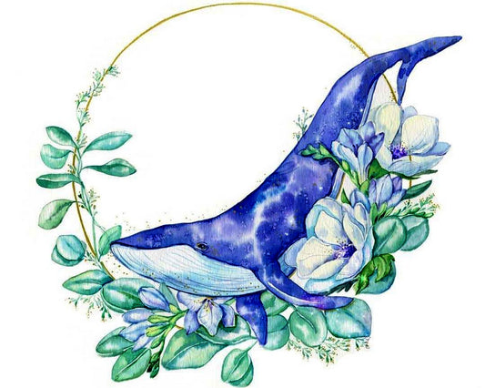 Dream Whale By Daria Smirnovva